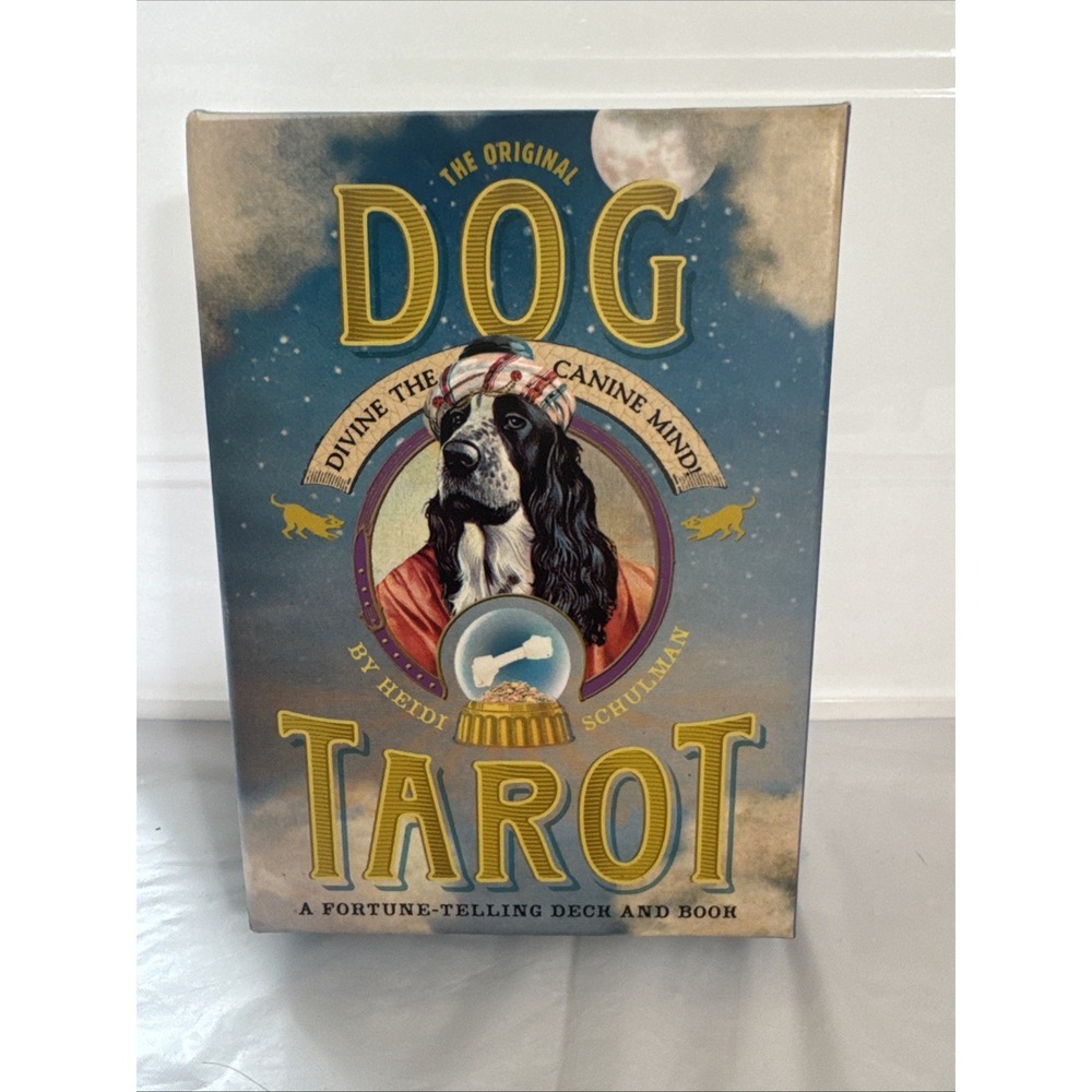 The Original Dog Tarot Divine the Canine Mind! Open Never Used Complete Box.
